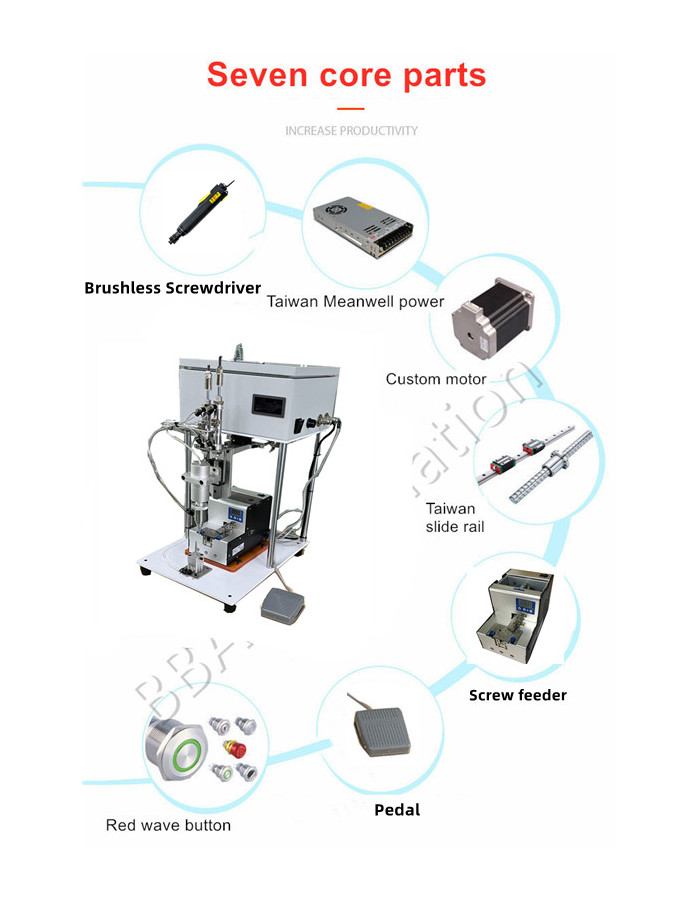 Электрическая отвертка с винтовой фидером