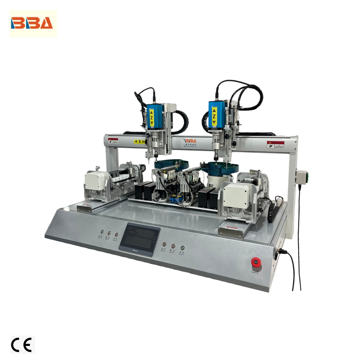 Автоматический станок для резьбовых вставок для визуального выравнивания пластин в изделиях со сложной геометрией и смешанными типами деталей, что позволяет снизить процент брака и доработок