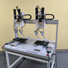 BBA Dual Head Peristaltic Glue Dispensing Robot для быстрого применения клей