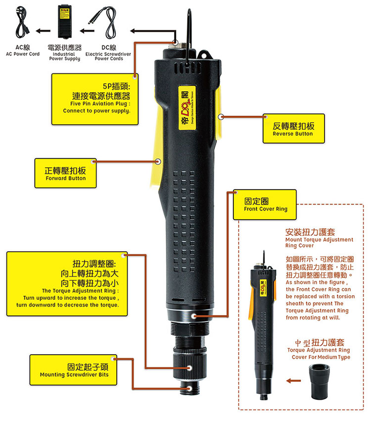 Промышленная электрическая отвертка