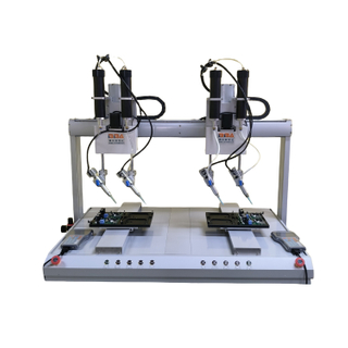 BBA Dual Head Peristaltic Glue Dispensing Robot для быстрого применения клей